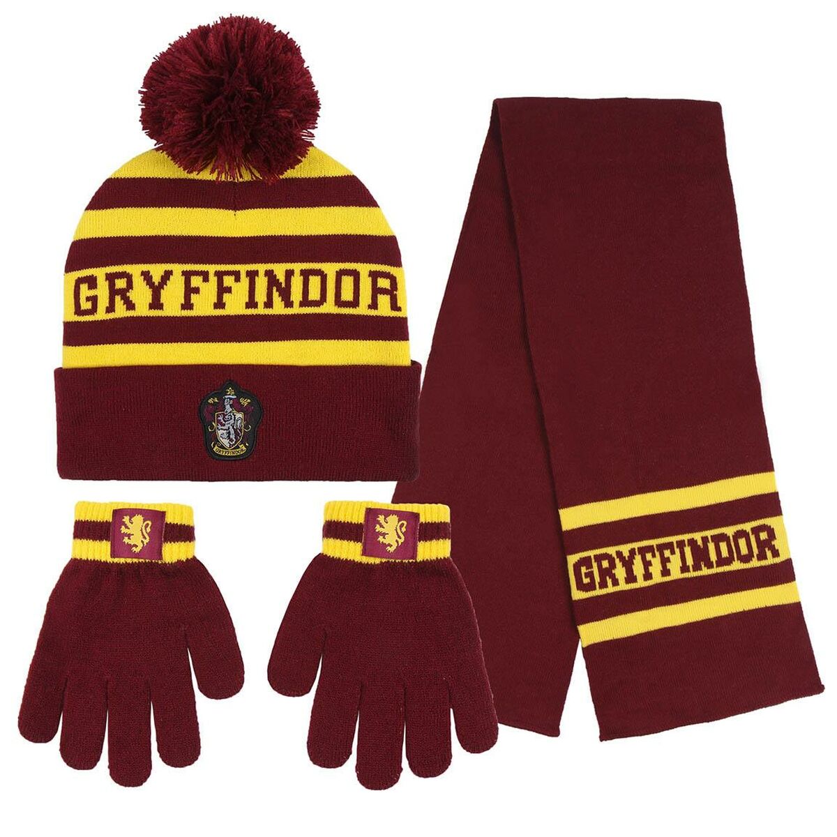 Hat, Scarf and Gloves Harry Potter