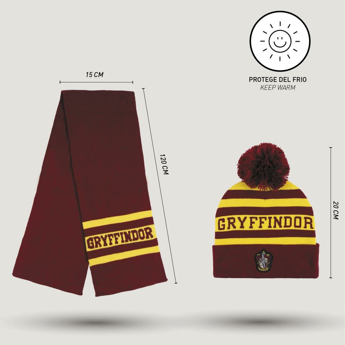 Hat, Scarf and Gloves Harry Potter
