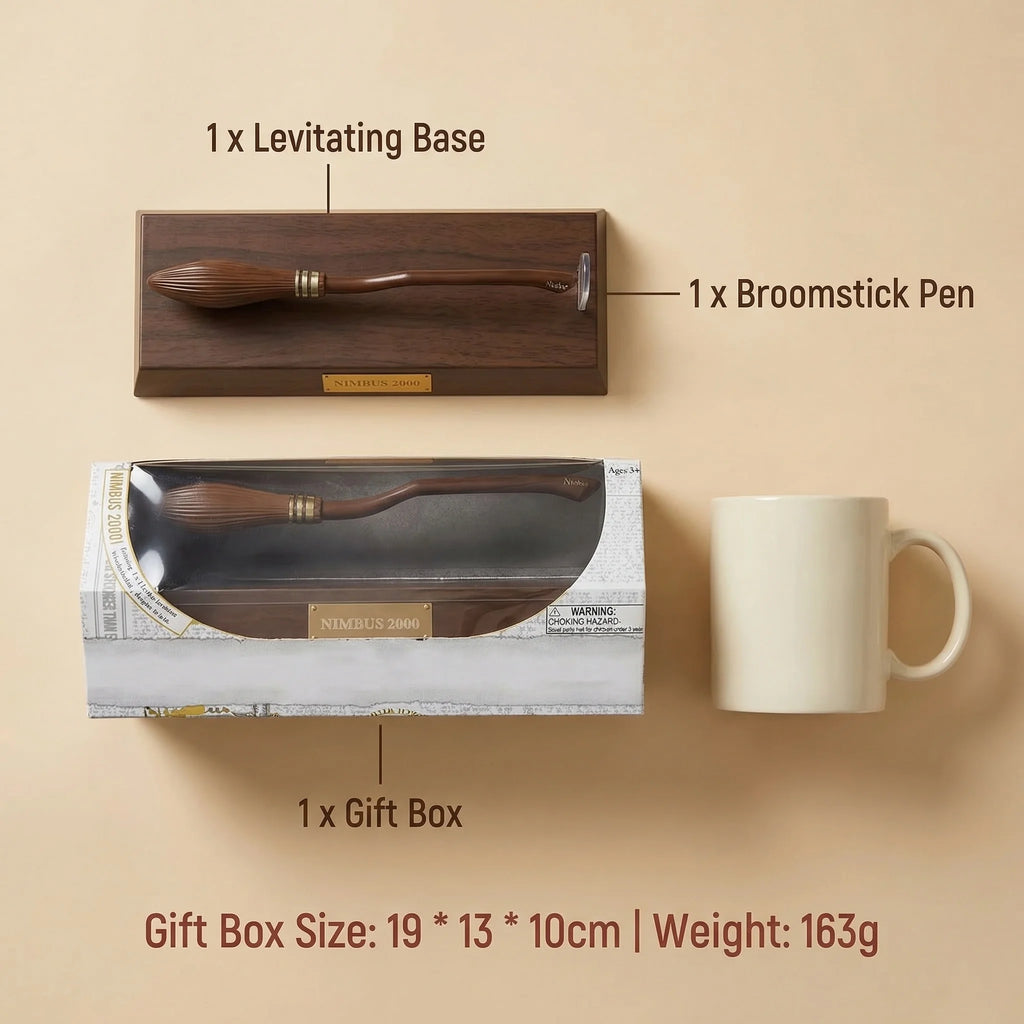 Nimbus 2000 Floating Broom Pen Magnetic Levitating