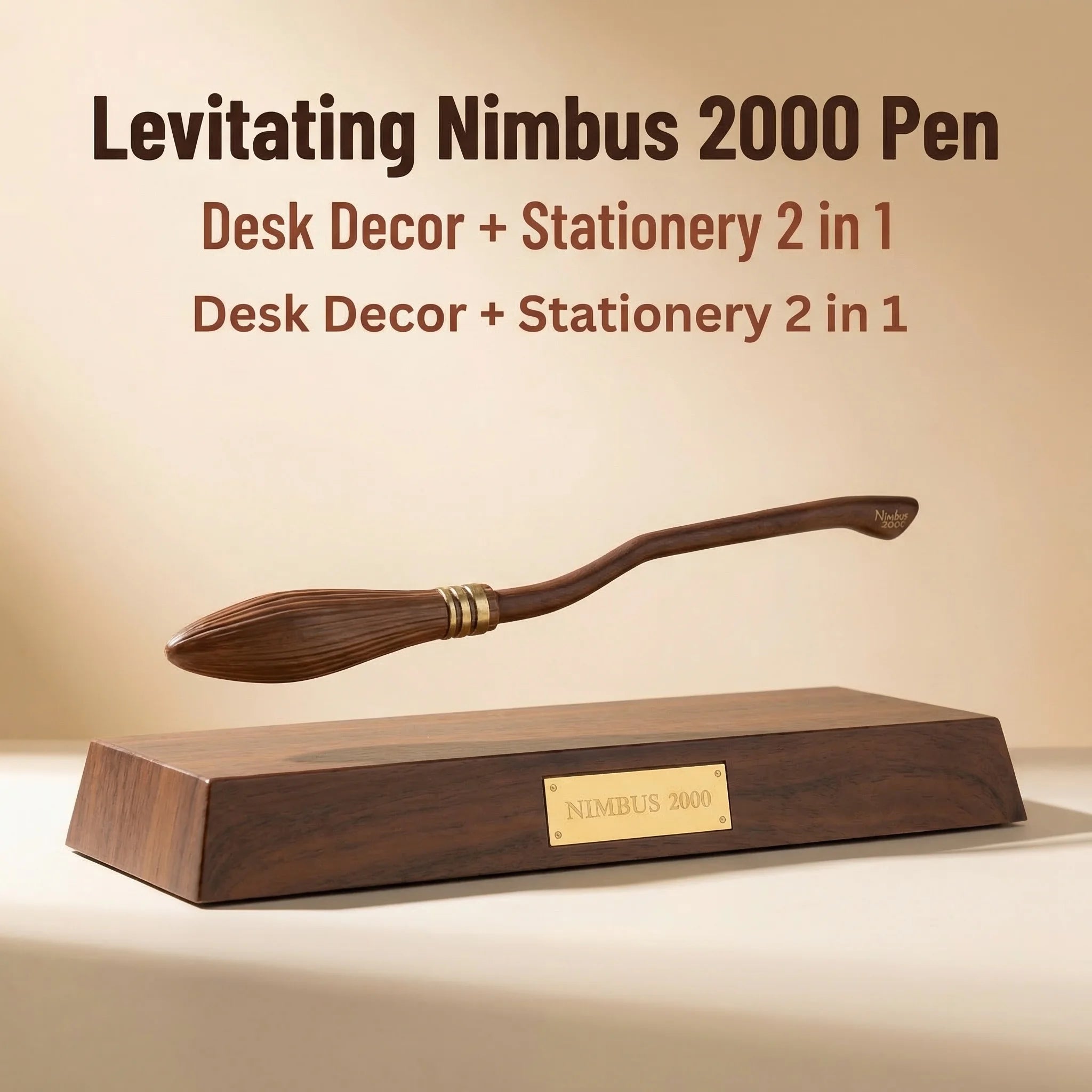 Nimbus 2000 Floating Broom Pen Magnetic Levitating
