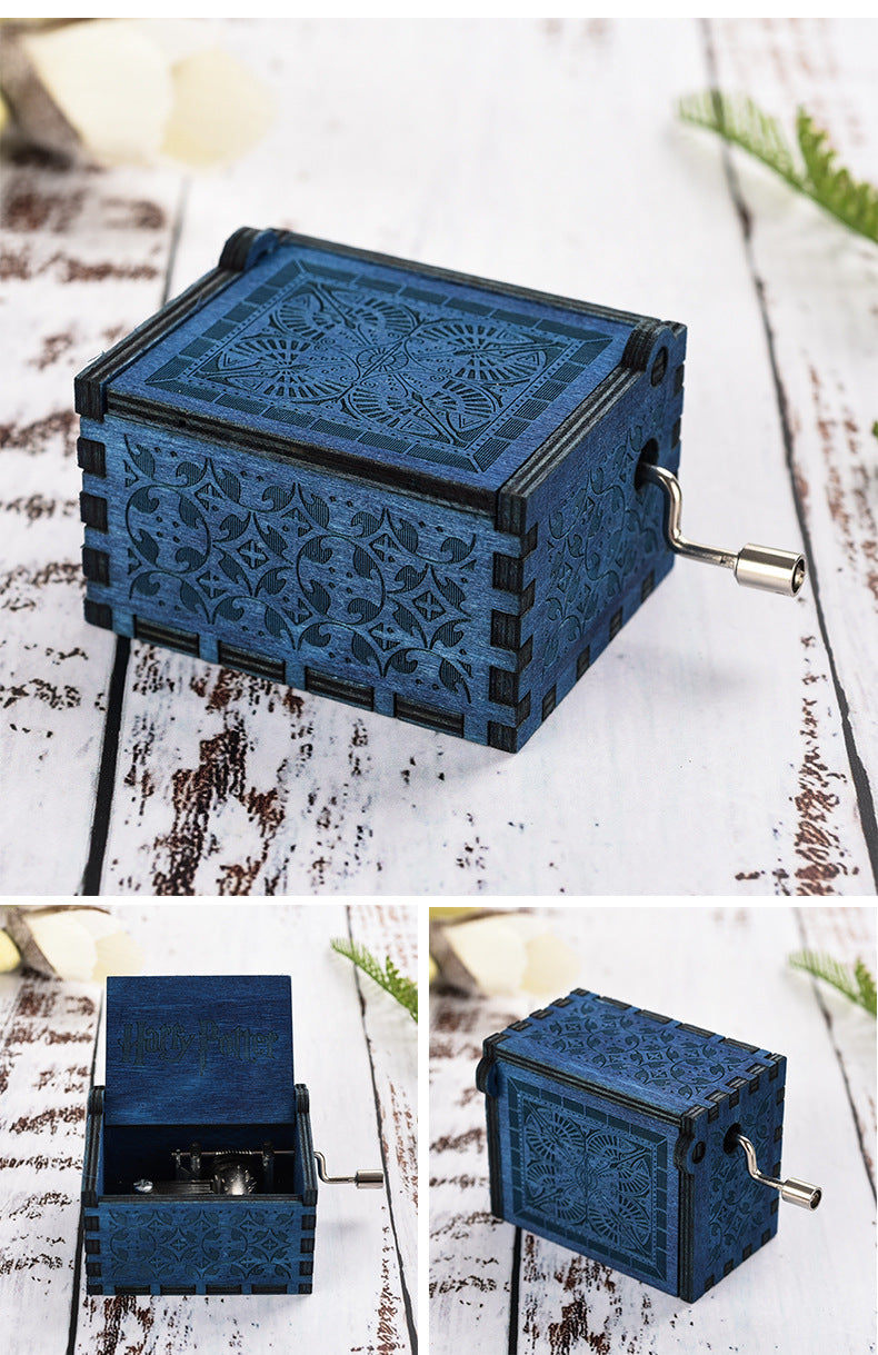 Harry Potter Music Box Christmas Gift Wooden