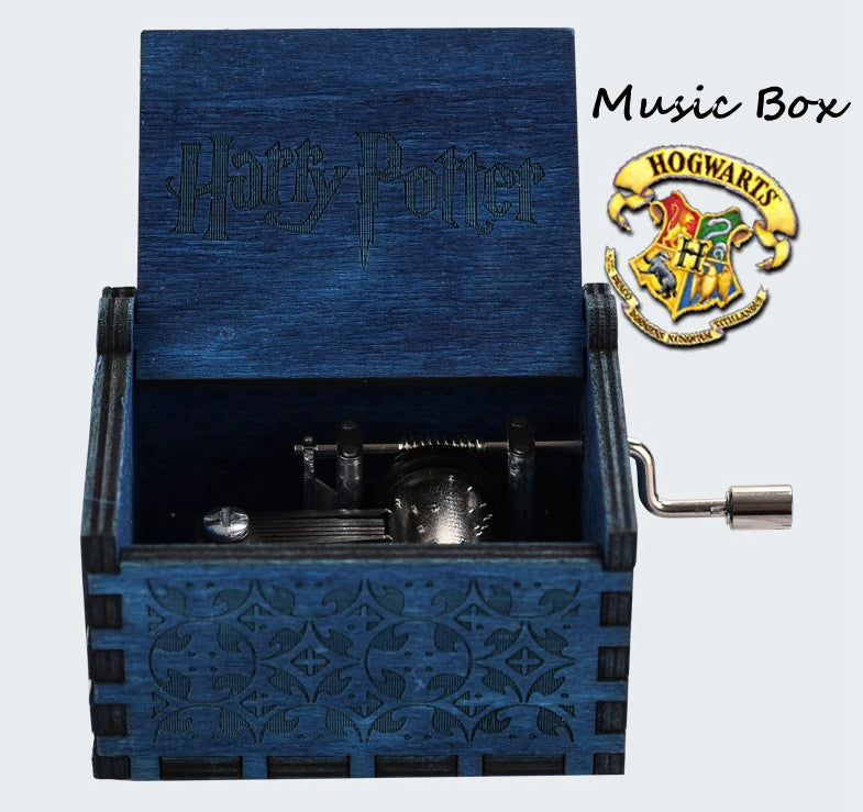 Harry Potter Music Box Christmas Gift Wooden